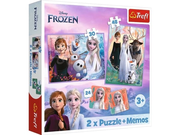 Trefl Disney Frozen, 48 kpl, Sarjakuvat, 3 vuosi/vuosia