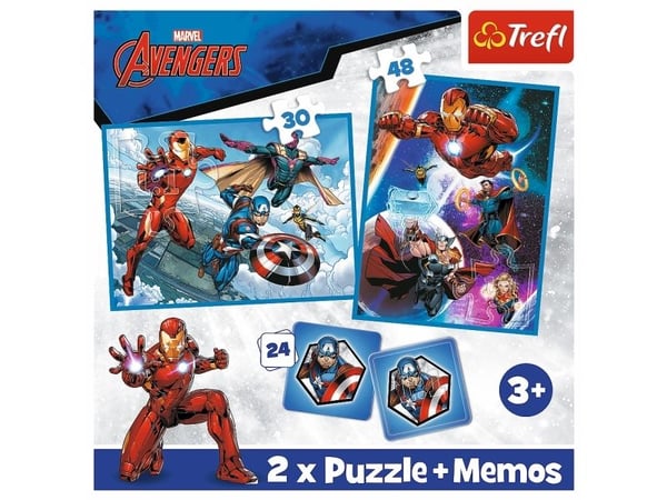 Trefl Marvel Avengers, 48 styck, Serietidning, 3 År