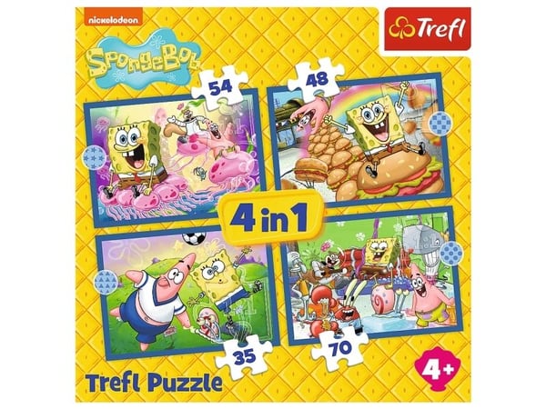 Trefl 34674, 70 stykker, Tegneserier, 4 år