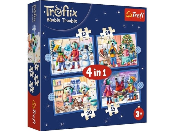 Trefl 34657, 24 stykker, Tegneserier, 3 år