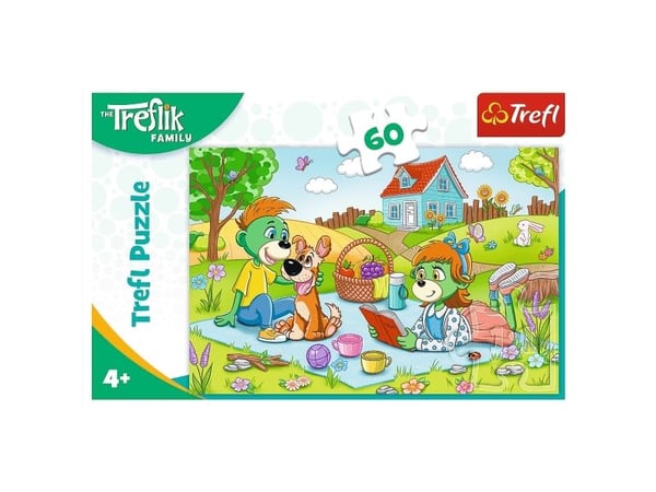 Trefl 17394, 60 styck, Tecknade serier, 4 År