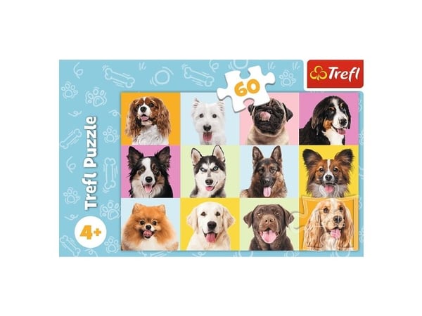 Trefl 17374, 60 styck, Djur, 4 År
