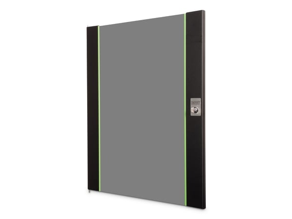 Digitus DN-19 D-16-U-SW, Dörr, Glas, Metall, Svart, 1 styck, 5 kg