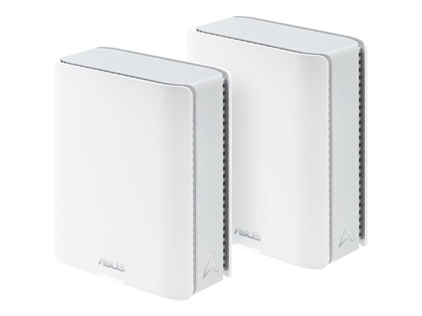 ASUS ZenWiFi BT10 (2pk), Valkoinen, Sisäinen, Verkkojärjestelmä, Teho, Kolmikaista (2,4 GHz/5 GHz/6 GHz), Wi-Fi 7 (802.11be)
