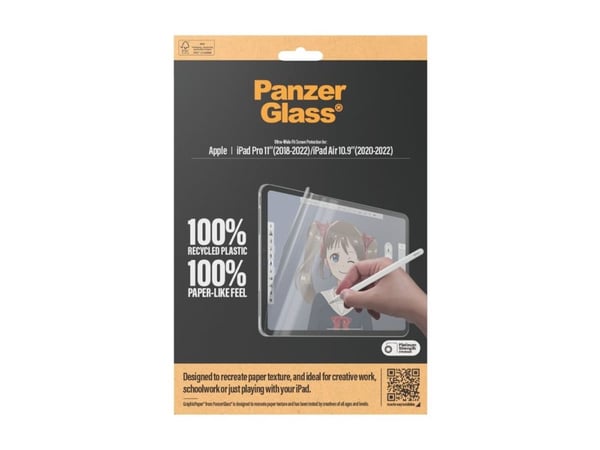PanzerGlass - Tabletin suojakalvo - erittäin leveä istuvuus - kalvo - Apple 10,9-tuumainen iPad Air (4. sukupolvi, 5. sukupolvi); 11-tuumainen iPad...