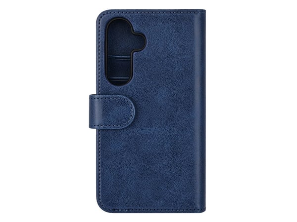 Samsung Galaxy S25 PU-lompakko, irrotettava, 3 korttia, sininen