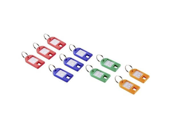 Elevar avaimenperä SP-13503852 SP-KC-001 4-värinen, punainen, sininen, oranssi, vihreä 10 kpl