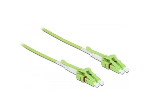 Delock - Fibre Channel-kabel - LC multimodus (hann) uniboot til LC multimodus (hann) uniboot - 2 m - fiberoptisk - 50 / 125 mikroner - OM5 - haloge...