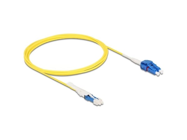 Delock - Nettverkskabel - CS enkeltmodus (hann) til LC-enkeltmodus (hann) - 3 m - 2 mm - fiberoptisk - dupleks - 9 / 125 micron - G.657.A2/OS2 - ha...