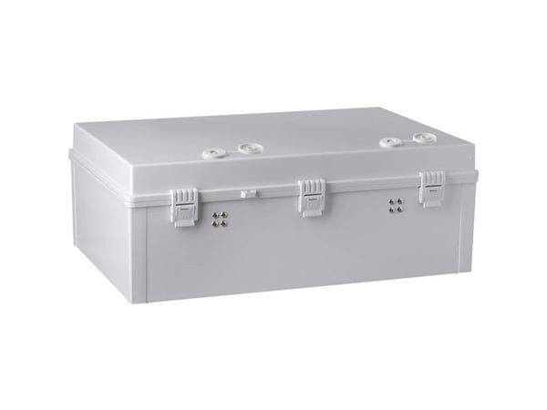 TRU COMPONENTS TC-PSC-40x60x22 Sähkökaappi 400 x 600 x 220 ABS Vaaleanharmaa 1 kpl