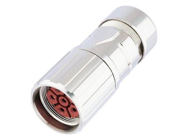 Lapp EPIC POWER LS1 D6 short, Rett, Hunkjønn/Hunkjønn, 250/630 V, 7 A, Sølv, Metall