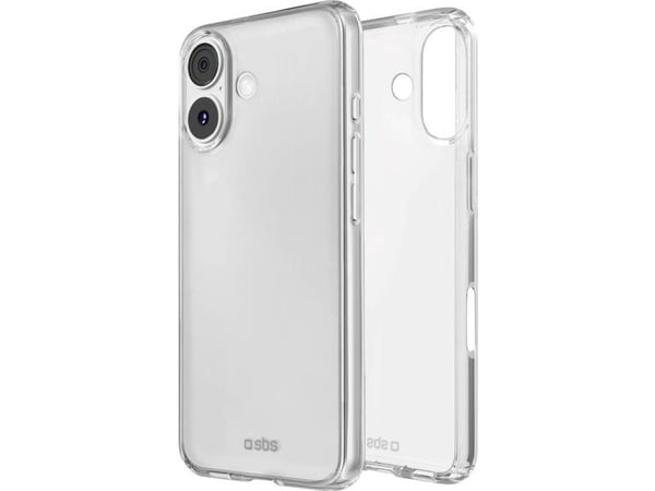 SBS TESKINIP1763T, Etui, Apple, iPhone 17, 15,9 cm (6.28"), Gjennomsiktig