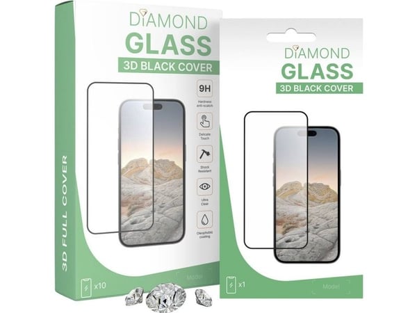 PT LINE Diamond Glass antistatisk skärmskyddsglas Apple iPhone 16 Pro Max 1 st anti-fingerprint 234600