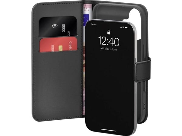 SBS PUIPC1763BOOKC8BLK, Avattava kotelo, Apple, iPhone 17, musta