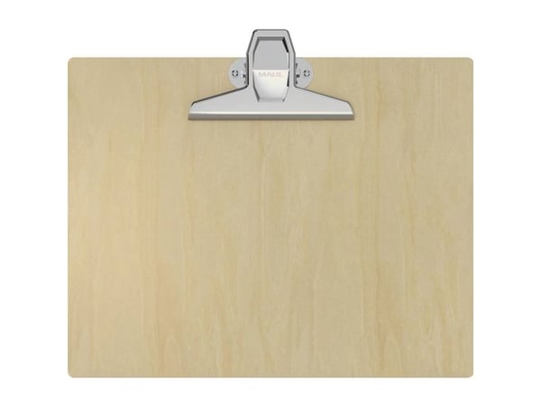 Jakob Maul GmbH klemmebrev MAULtilia 2394670 DIN A4 liggende brun hard trefiber (2394670)