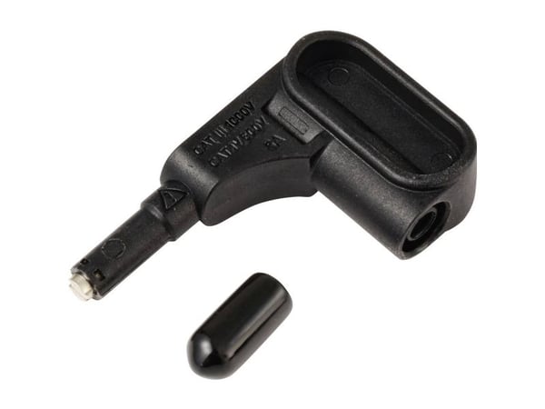 Voltcraft MSS-120 turvatestipistorasia 4 mm CAT IV 600 V III 1000 V Musta 1 kpl (VC-17155640)