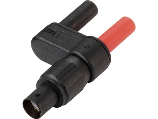 Voltcraft MSC-120 Adapteripistoke BNC-pistoke - pistoke 4 mm suora eristetty (VC-17155650)