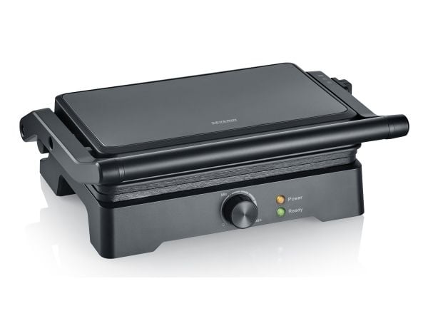 Severin KG 2391 Multigrill XL, Sort, Plast, Rektangulær, Rotasjon, Rist, Keramisk