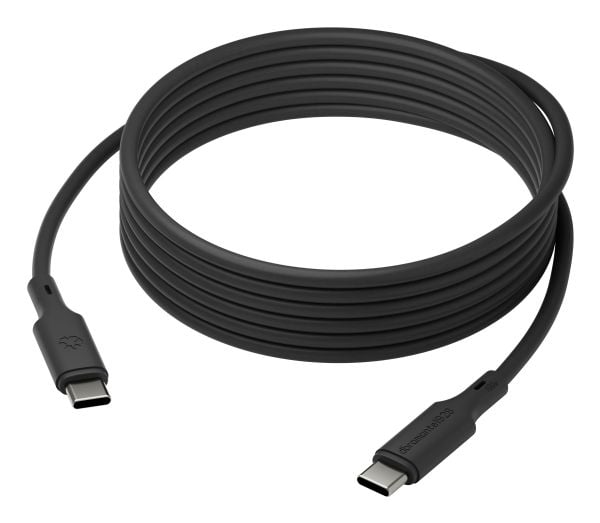 dbramante1928 IT - USB-kabel - USB-C (hann) til USB-C (hann) - 3 m - USB Power Delivery (100 W) - svart