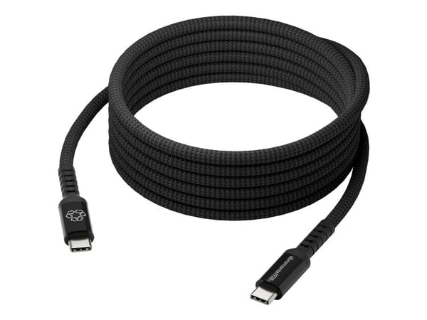 dbramante1928 IT - USB-kabel - USB-C (hann) til USB-C (hann) - 3 m - USB Power Delivery (100 W), braided - svart
