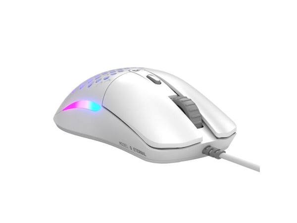 Glorious Gaming Model O Eternal, Oikeakätinen, Optinen, USB A-tyyppi, 12000 DPI, Valkoinen