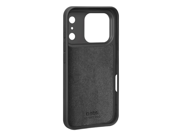 SBS TEINSTMAGIP1763PK, Suojus, Apple, iPhone 17 Pro, 15,9 cm (6.28"), musta