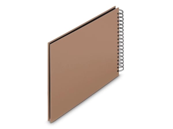 Hama 00009852, Brun, 100 ark, Spiralbinding, 100 x 150 mm, Sort, 50 ark