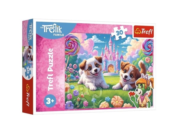 Trefl 18319, 30 stykker, Tegneserier, 3 år