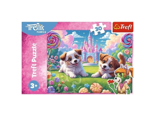 Trefl 18319, 30 stykker, Tegneserier, 3 år