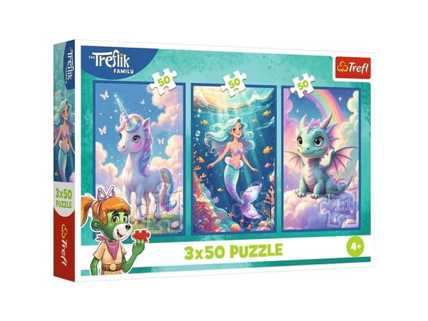 Trefl 34879, 50 stykker, Tegneserier, 4 år