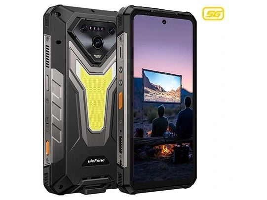 Ulefone Armor 34 Pro, 17,6 cm (6.95"), 16 GB, 512 GB, 50 MP, Android 15, Svart