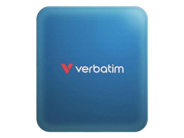 Verbatim SnapBack - SSD - 2 TB - ekstern (bærbar) - USB 3.2 Gen 2 - blå metallic
