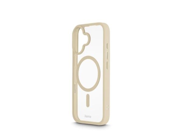 Hama Frame Protect, Suojus, Apple, iPhone 17, 16 cm (6.3"), Beige, Läpinäkyvä