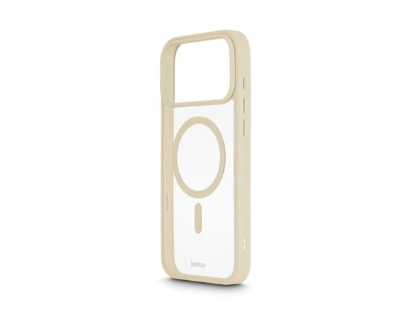 Hama Frame Protect, Suojus, Apple, iPhone 17 Pro Max, 17,5 cm (6.9"), Beige, Läpinäkyvä