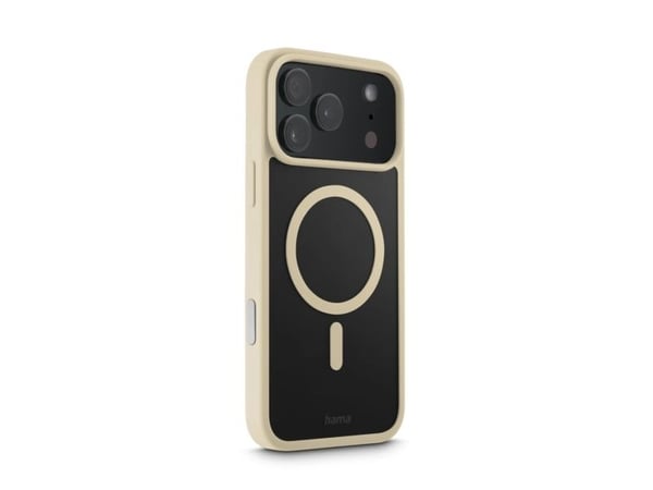 Hama Frame Protect, Suojus, Apple, iPhone 17 Pro Max, 17,5 cm (6.9"), Beige, Läpinäkyvä