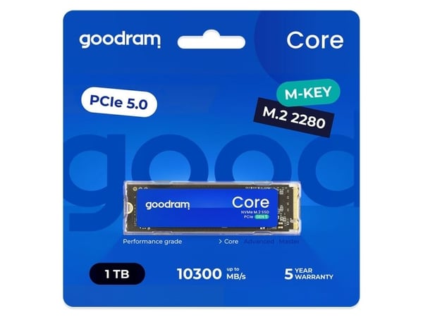 Goodram SSDR-GRC01-1K0-80, 1 TB, M.2, 10200 MB/s