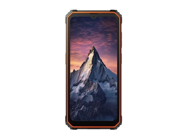 Puhelin BV4800 PRO/4/128GB oranssi BLACKVIEW puhelimen musta näkymä