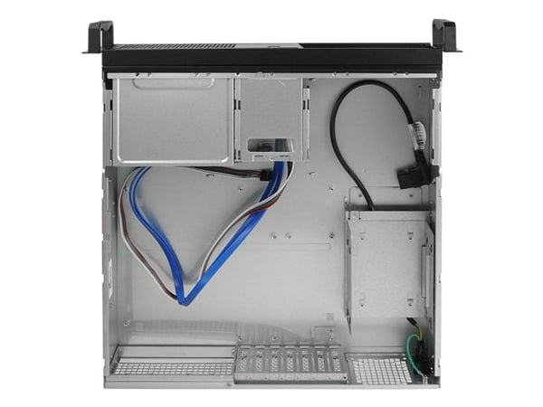 Chieftec UNC-209S-B-OP, Teline, Palvelin, musta, ATX, Mini-ATX, SGCC, 2U