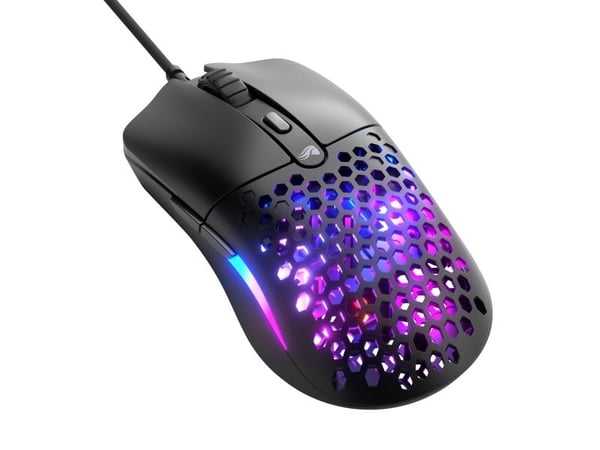 Glorious Gaming Model O Eternal, Høyre hendt, Optisk, USB Type-A, 12000 DPI, Sort