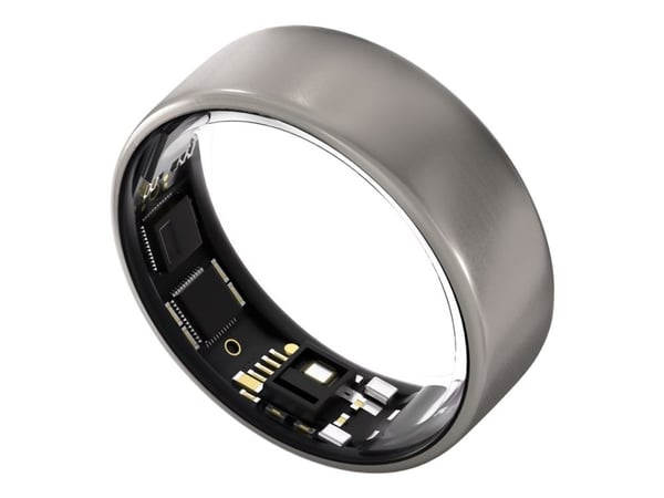 Ultrahuman Ring Air - 7 - smart ring - Bluetooth - rå titan
