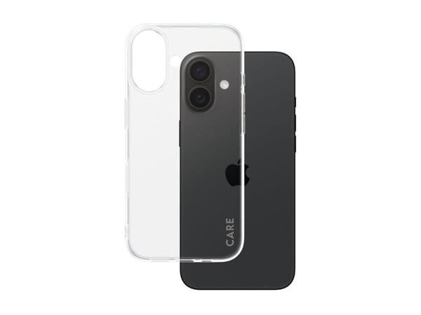 PanzerGlass CARE™ by ® X-Ray Case iPhone 16, Suojus, Apple, Apple - iPhone 16, Läpinäkyvä
