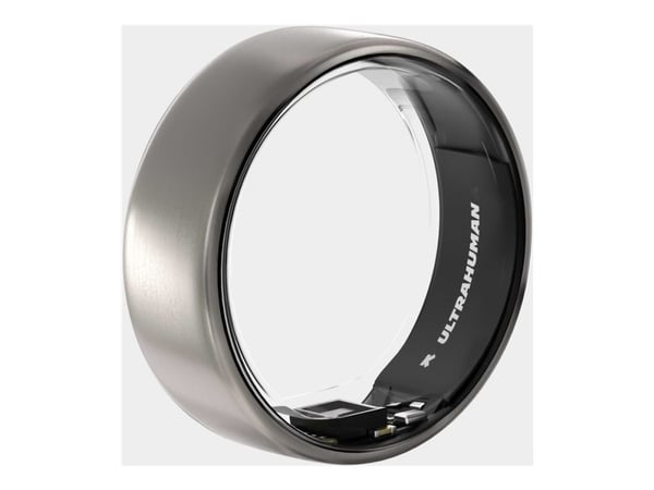 Ultrahuman Ring Air - 7 - smart ring - Bluetooth - rå titan