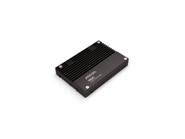 Micron 7600 PRO - SSD - Read Intensive - kryptert - 7.68 TB - intern - 2.5" - U.2 PCIe 5.0 x4 (NVMe) - FIPS 140-3 Level 2 - TCG Opal Encryption