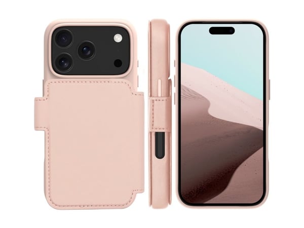 dbramante1928 Lynge MS ICON, Folio-kotelo, Apple, iPhone 17 Pro, Hiekka