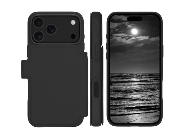 dbramante1928 Lynge - Lommebok for mobiltelefon - MagSafe-samsvar - midnatt - for Apple iPhone 17 Pro Max