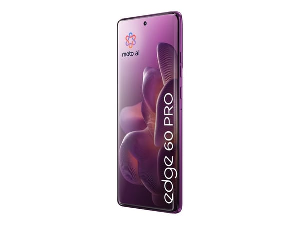 Motorola Edge 60 Pro - 5G pekskärmsmobil - dual-SIM - RAM 12 GB / Internminne 512 GB - pOLED-skärm - 6.7" - 2712 x 1220 pixlar (120 Hz) - 3 st. bak...