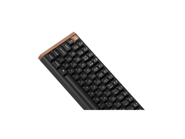 Keychron K4 HE, Langallinen & langaton, USB + RF Wireless + Bluetooth, Magnetic-mechanical key switch, RGB LED, musta, Puu