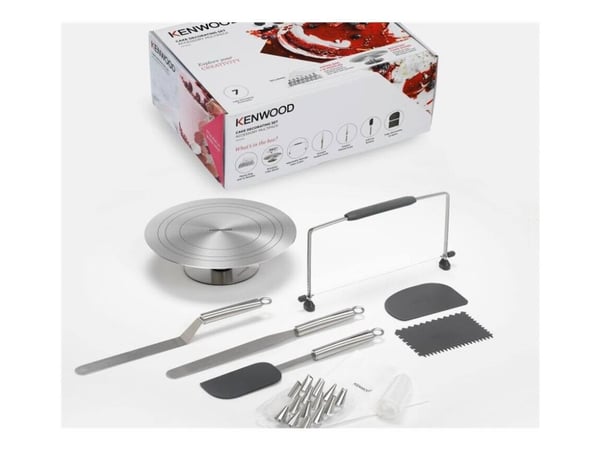 Kenwood - Koristesetti - ruostumaton teräs, harmaa