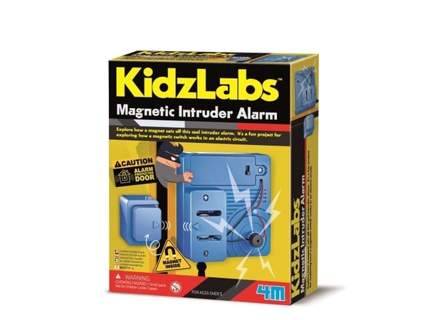 4M 4M KidzLabs DIY magnetisk innbruddsalarmsett