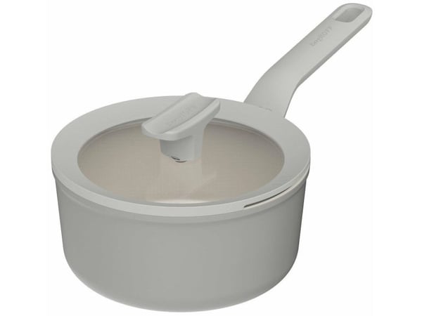 BergHOFF 3950425, 2 L, pyöreä, harmaa, alumiini, CeraGreen, harmaa